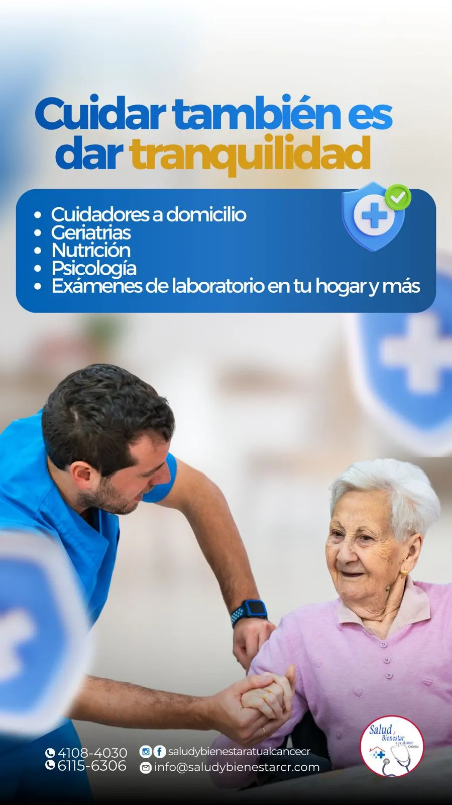Cuidar también es dar tranquilidad