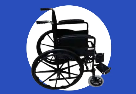 Silla de ruedas plegable